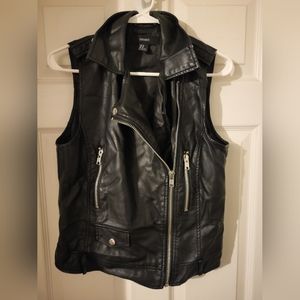 Forever21 Faux Leather Vest